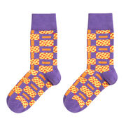 Purple Sika socks